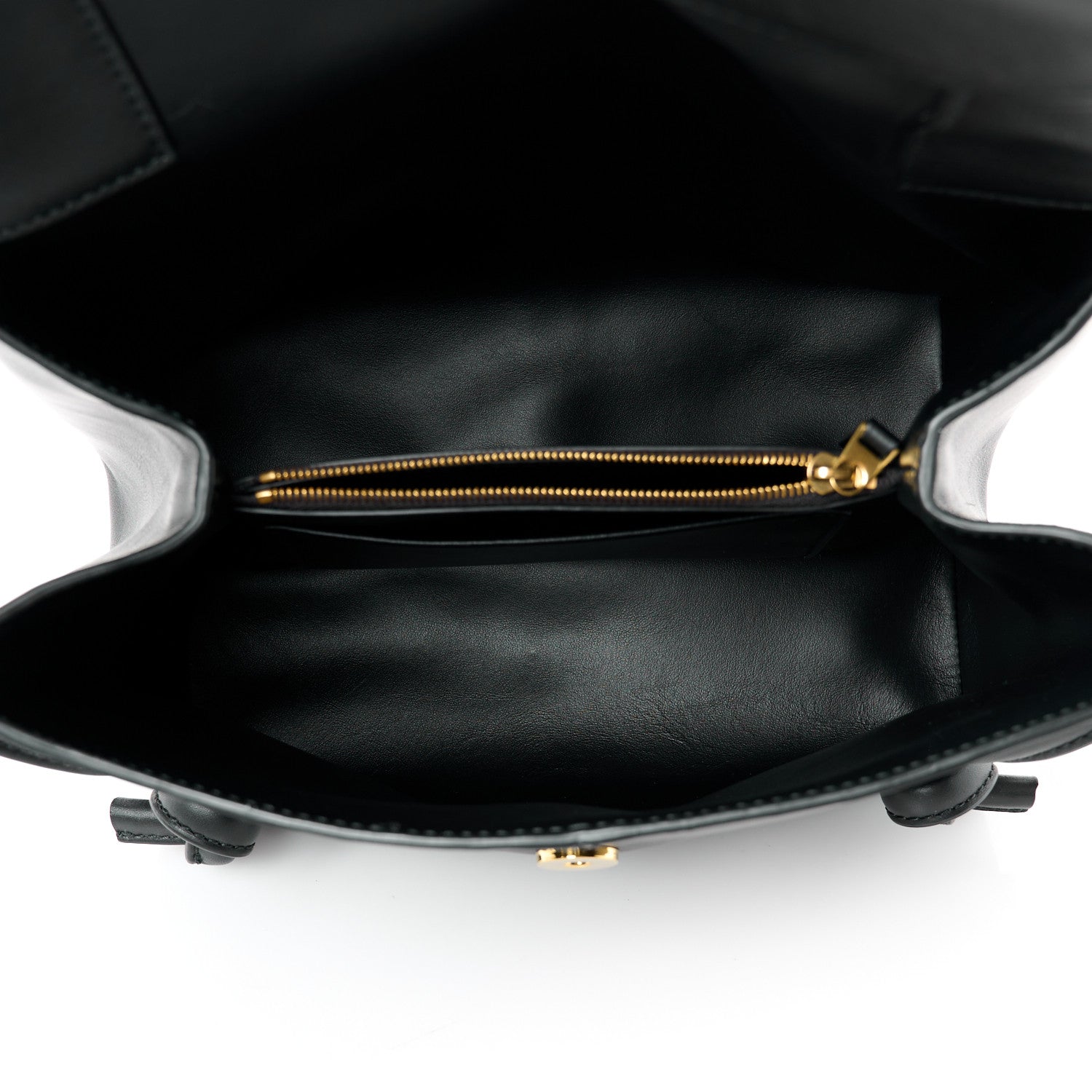 Bottega Veneta Calfskin Small Falcon Shoulder Bag Black 5 of 11