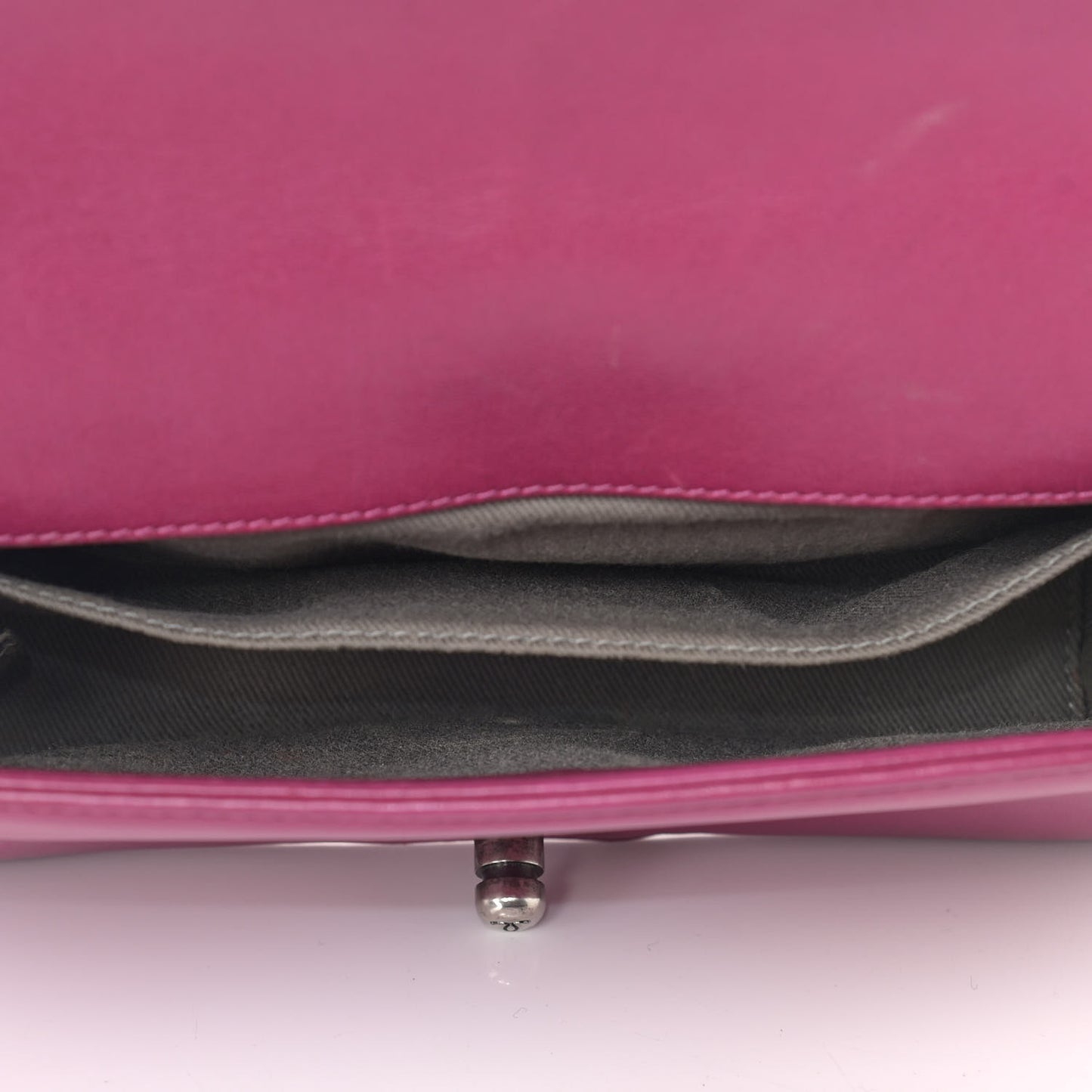 Velvet Quilted Small Boy Flap Pink