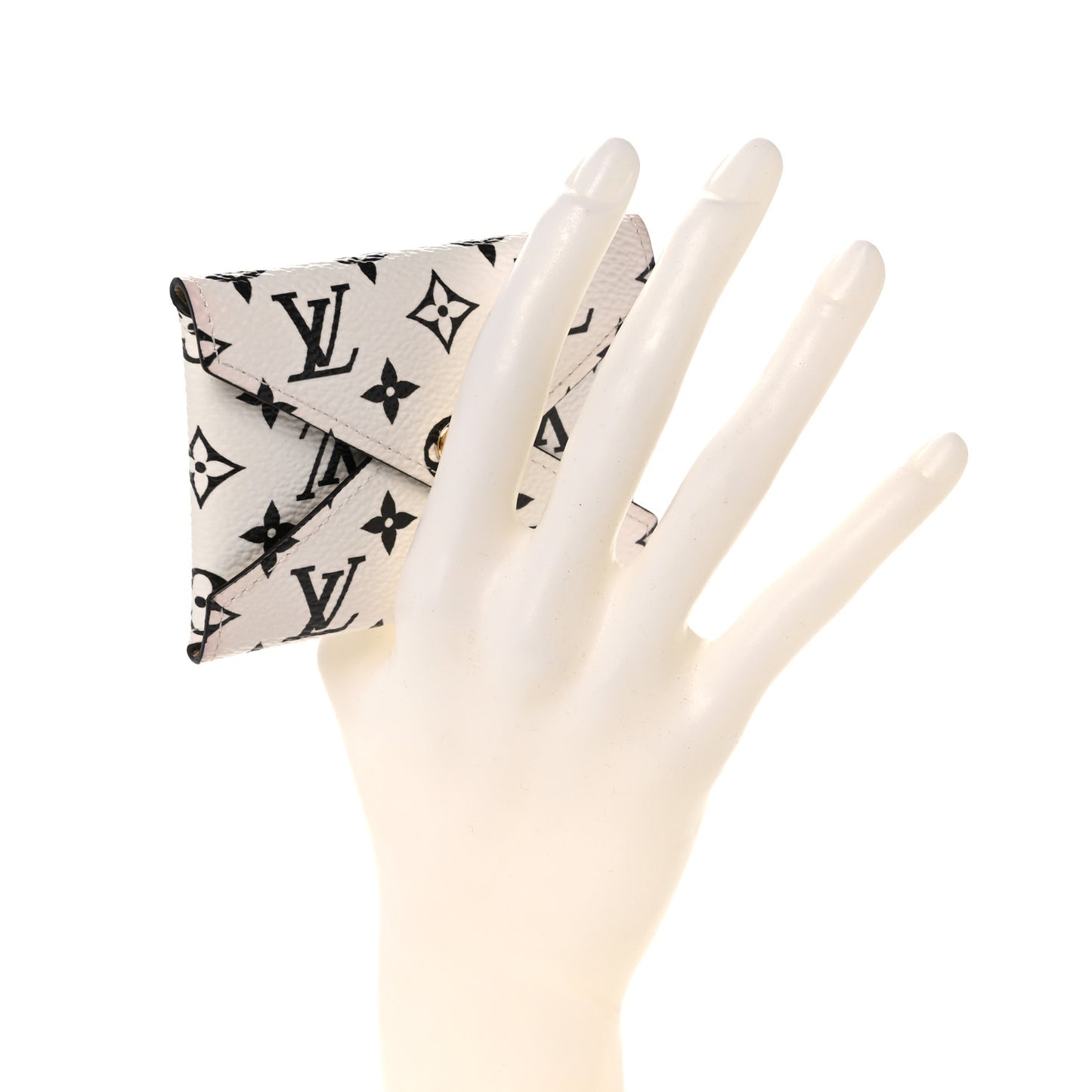 Monogram Giant Small Kirigami Pochette Insert White