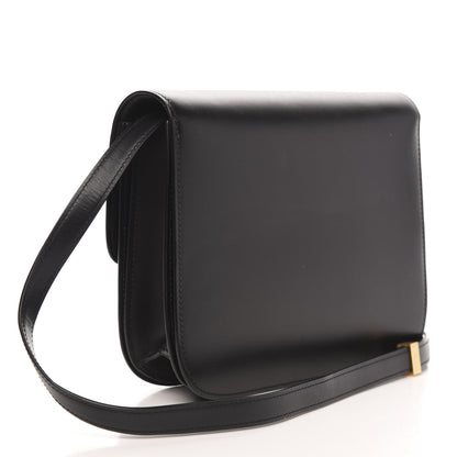 Celine Box Calfskin Medium Classic Box Flap Bag Black 3 of 10