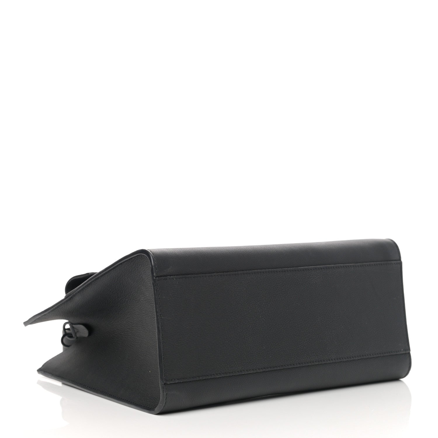 Louis Vuitton Soft Calfskin Lockme Tote MM Black 4 of 13