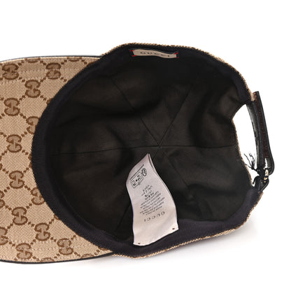 Gucci Monogram Web Baseball Hat M Beige Cocoa 7 of 9