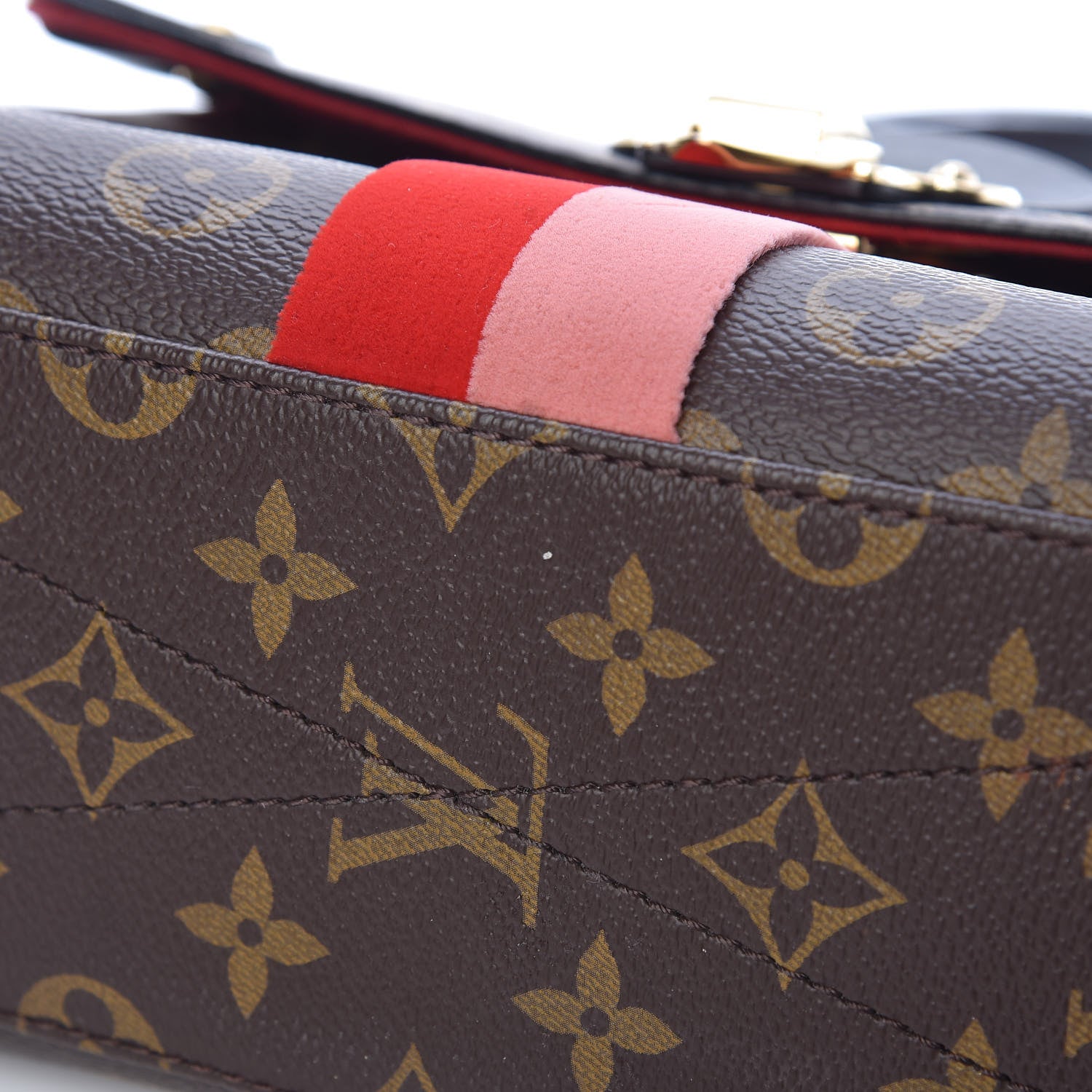 Louis Vuitton Monogram Georges BB Coquelicot Peach 12 of 14