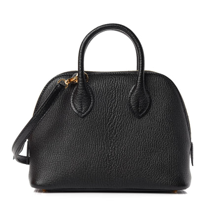 Hermes Chevre Mysore Mini 1923 Bolide Black 1 of 11