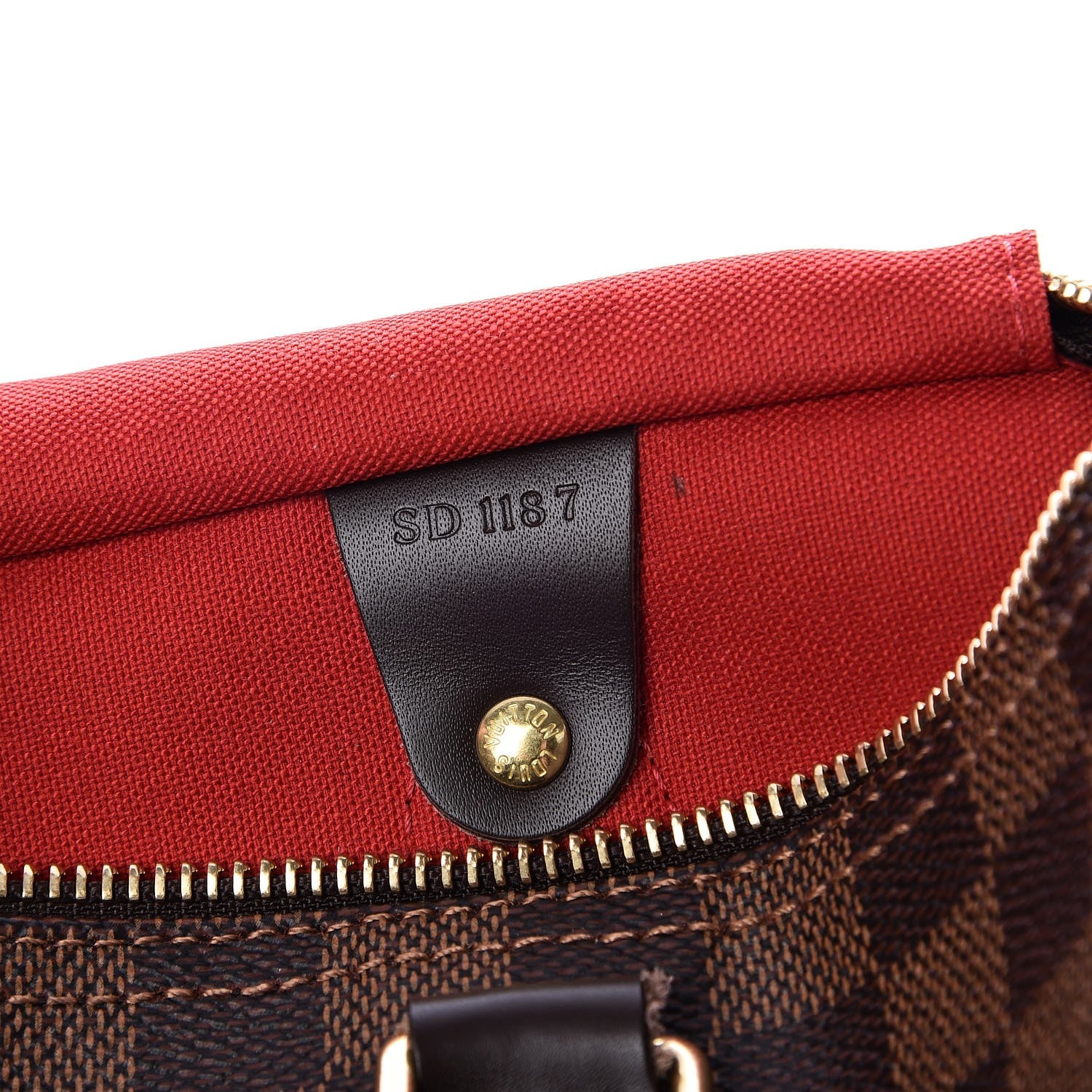 Louis Vuitton Damier Ebene Speedy 30 8 of 9