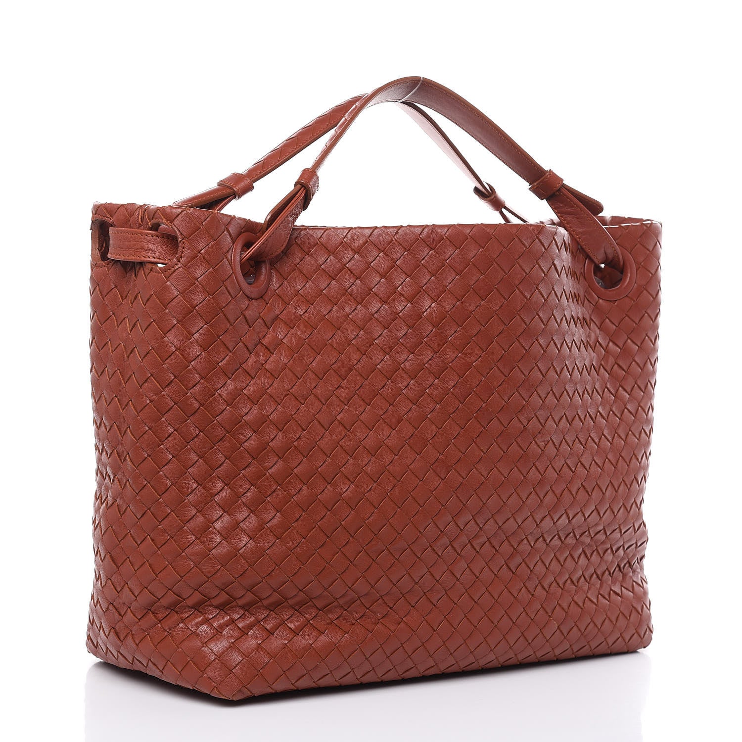 Bottega Veneta Nappa Intrecciato Medium Garda Bag Rust 3 of 11