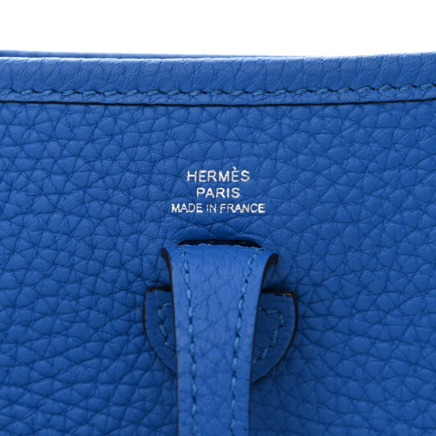 Hermes Taurillon Maurice Evelyne TPM Bleu France 6 of 11