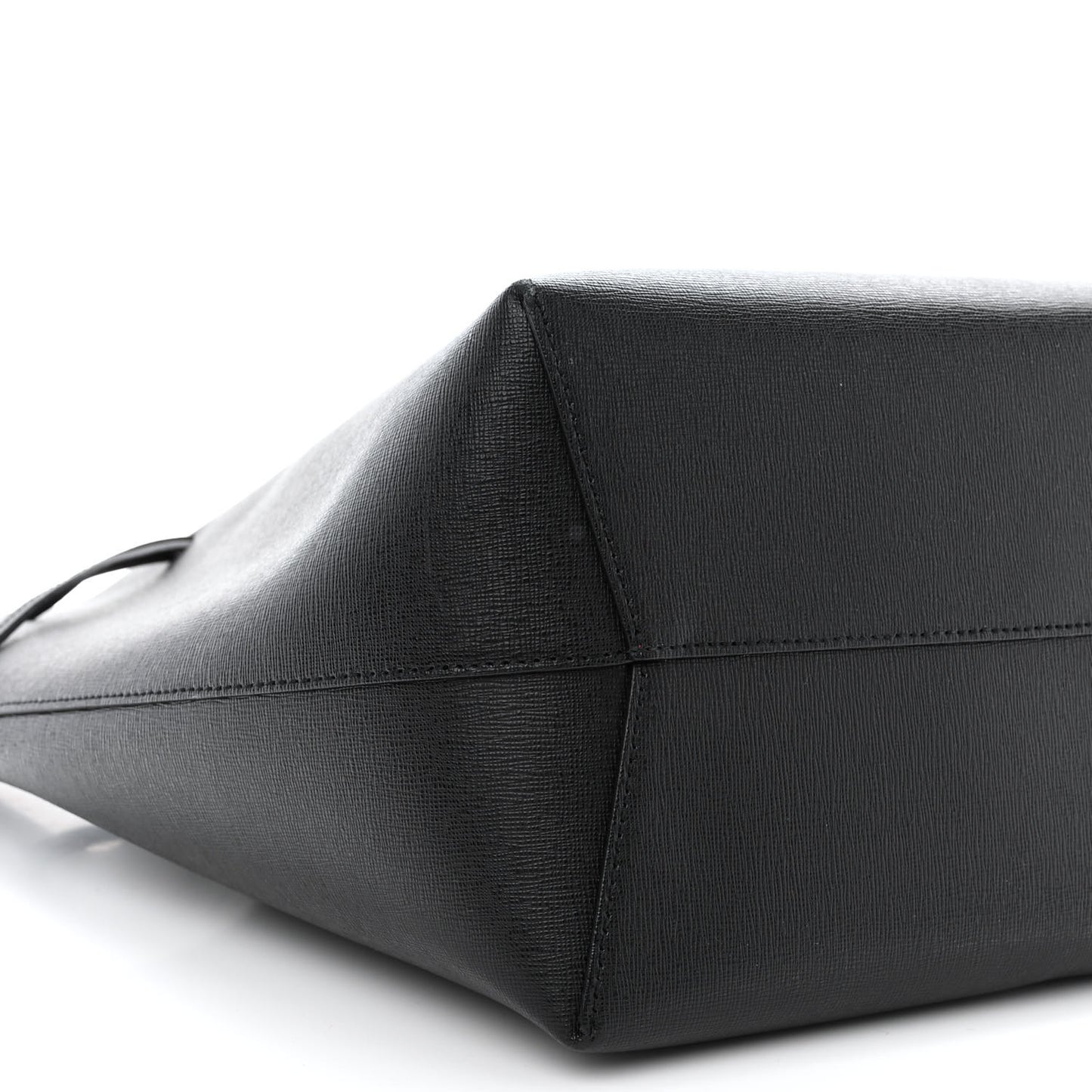 Saffiano Bucket Bag Black Flamma