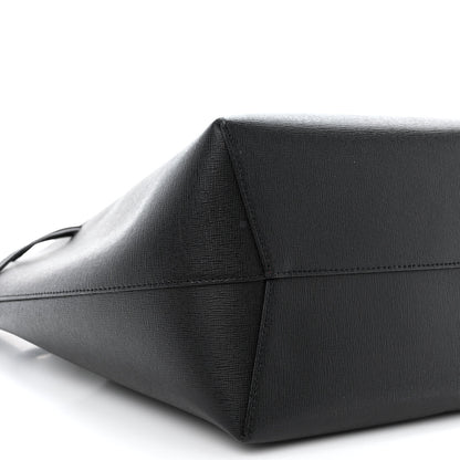 Mansur Gavriel Saffiano Bucket Bag Black Flamma 11 of 14