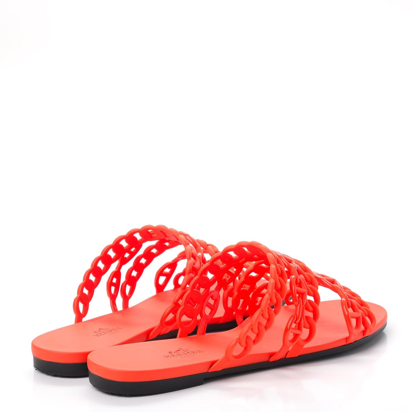 Rubber Chaine d'Ancre Nude Sandals 39 Pavot