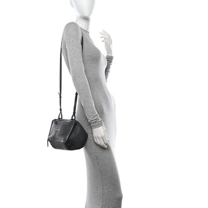 Givenchy Sugar Goatskin Small Pandora Box Crossbody Bag Storm Grey 2 of 11