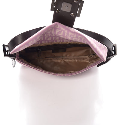 Fendi Zucchino Baguette Purple 5 of 8