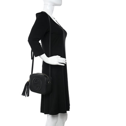 Gucci Pebbled Calfskin Small Soho Disco Bag Black 2 of 11