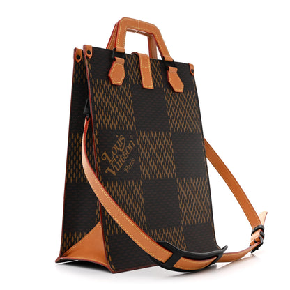 Louis Vuitton x NIGO Giant Damier Ebene Monogram Mini Tote 3 of 11