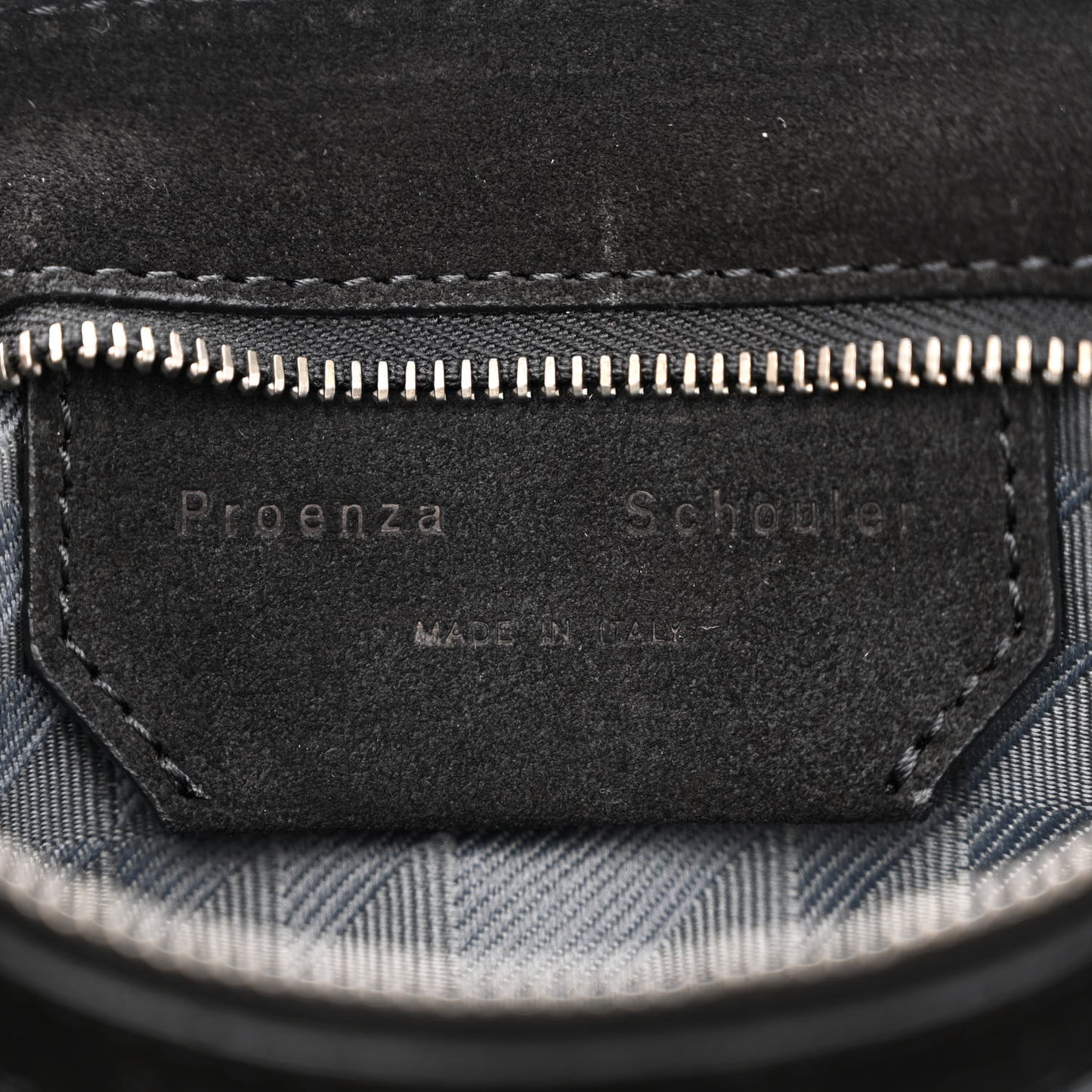 Suede Medium PS1 Satchel Black