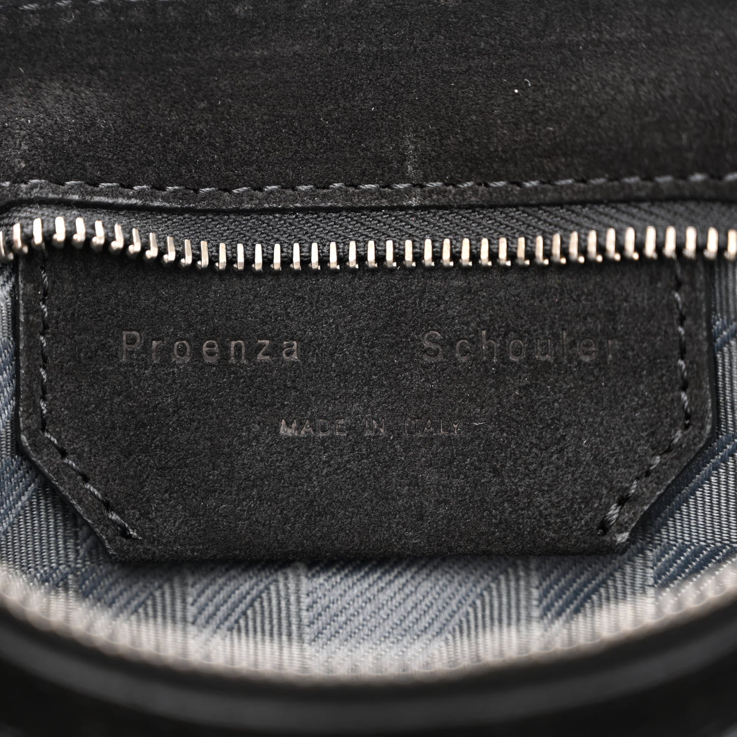 Proenza Schouler Suede Medium PS1 Satchel Black 6 of 10