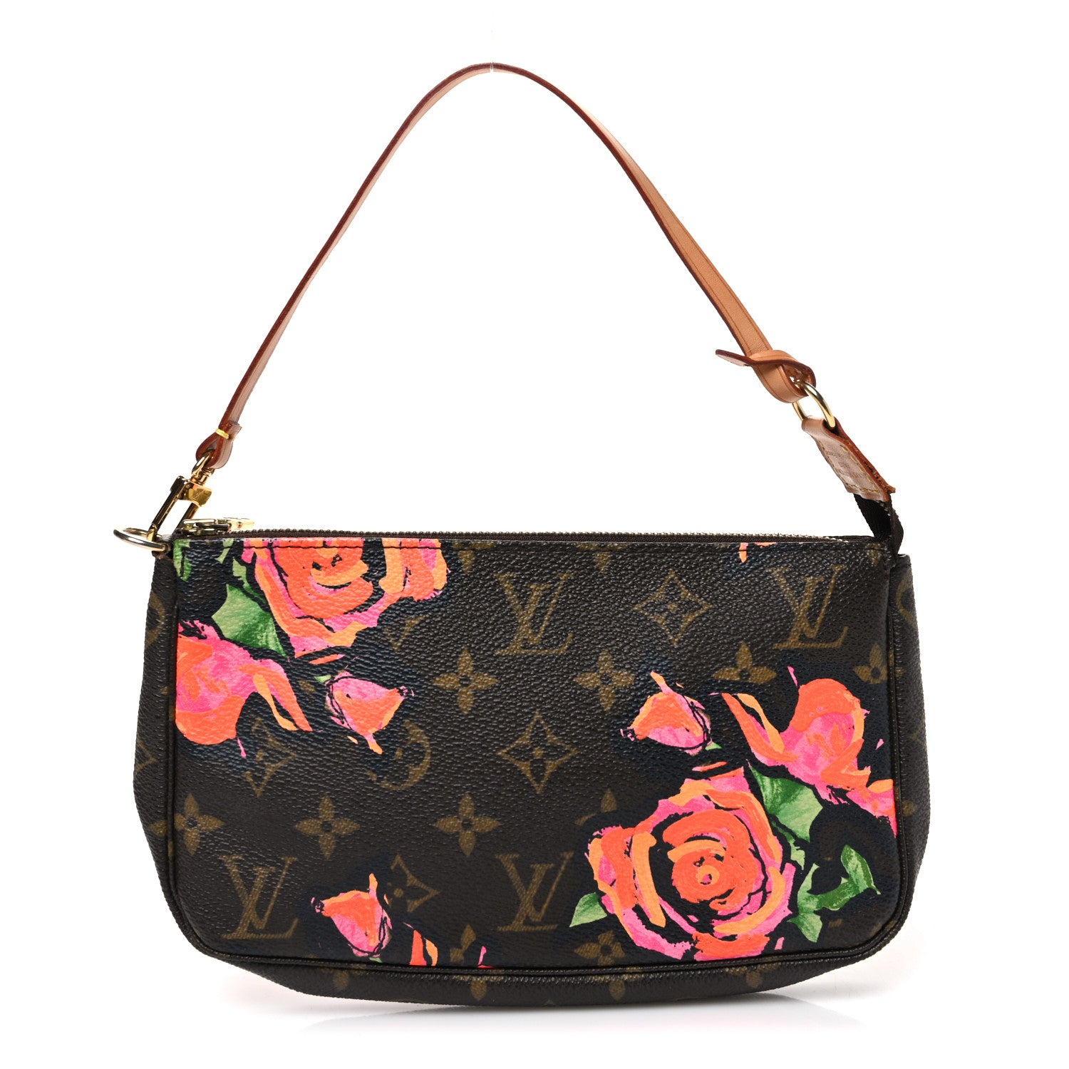 Louis Vuitton Monogram Roses Pochette Accessories 1 of 10