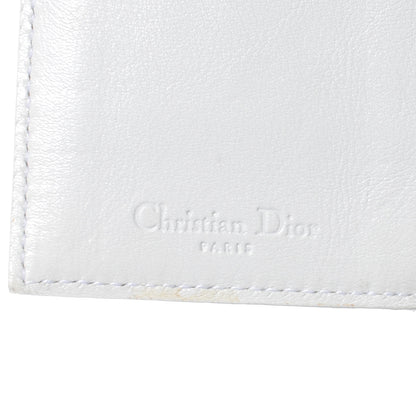 Christian Dior Patent Cannage Lady Dior Charm Wallet White 6 of 7