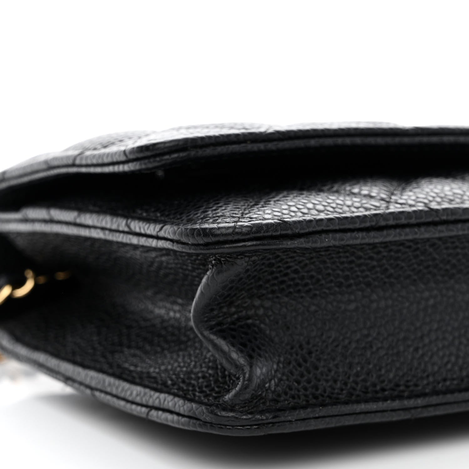 Chanel Caviar Quilted Wallet on Chain WOC Black 11 of 15