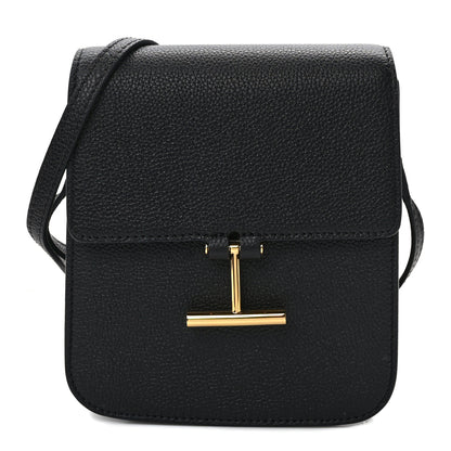 Tom Ford Grained Calfskin Mini T Clasp Tara Crossbody Bag 1 of 10