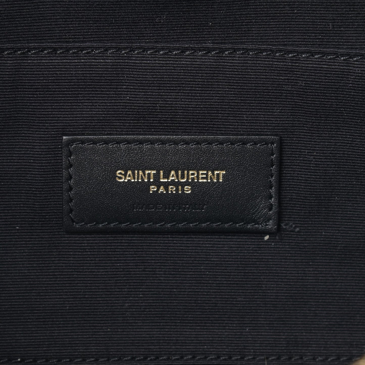 Grain De Poudre Monogram Belt Bag Black