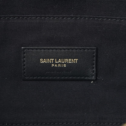Saint Laurent Grain De Poudre Monogram Belt Bag Black 6 of 10