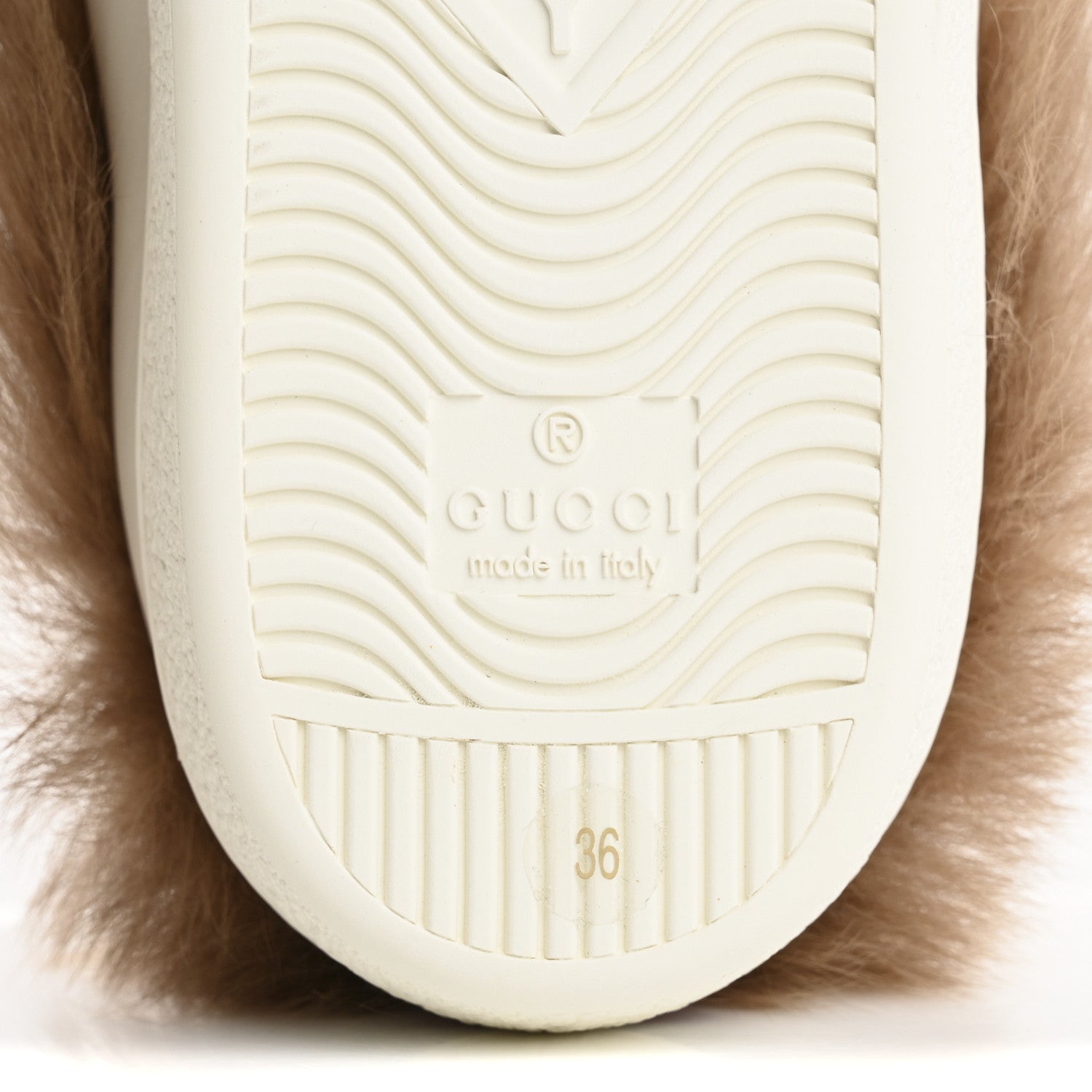 Gucci Calfskin Wool Web Bee Embroidered Womens Ace Sneakers 36 White 8 of 9
