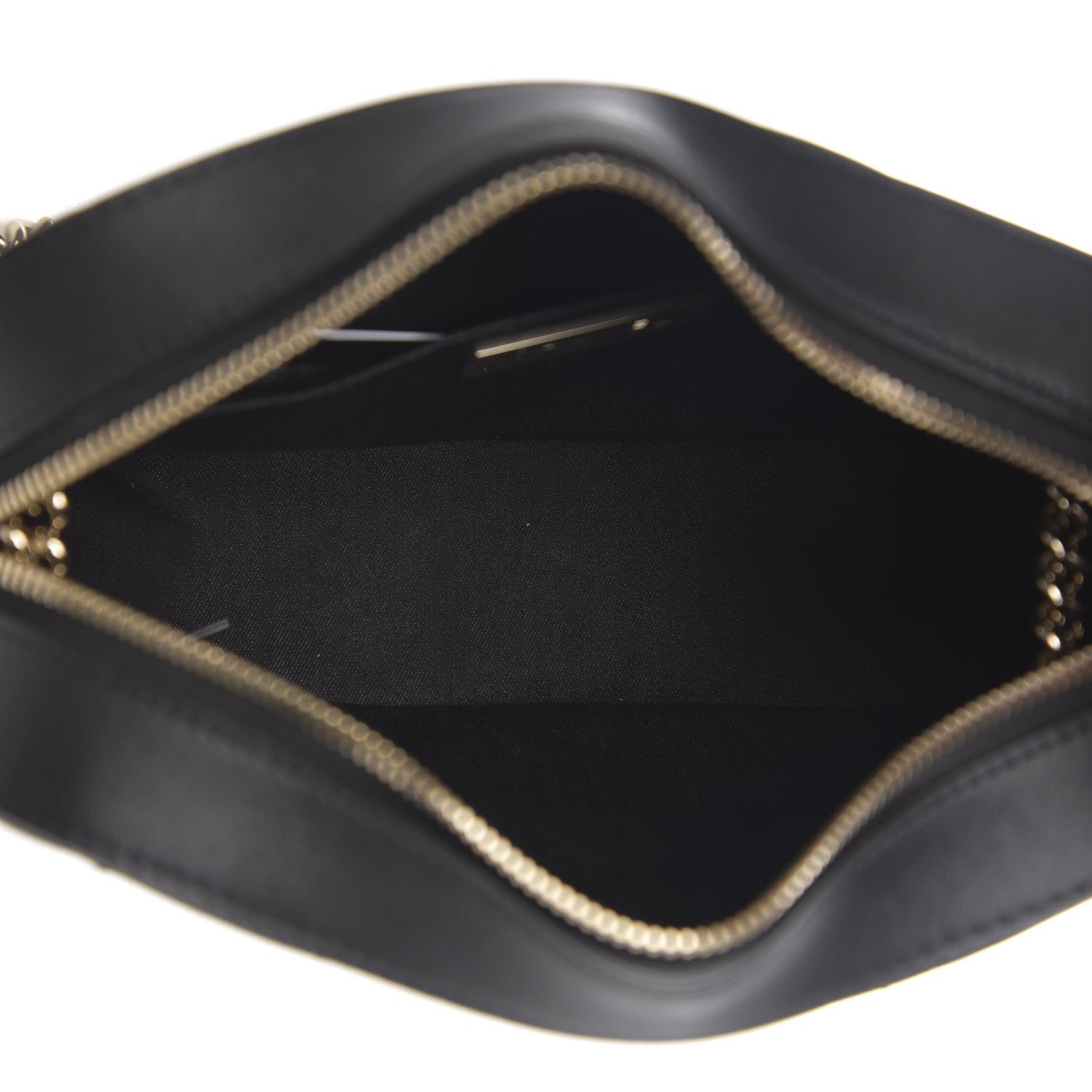 Chanel Calfskin Stitched Button Up Camera Case Black 4 of 9