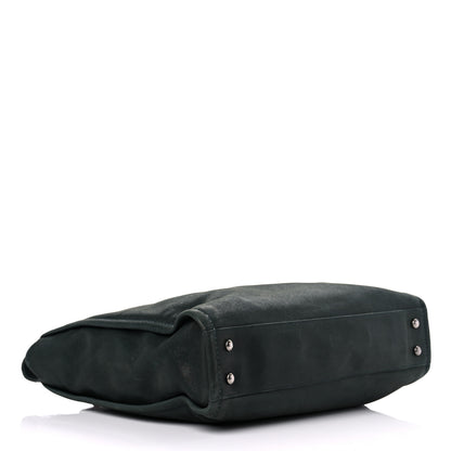 Chanel Iridescent Glazed Calfskin In The Mix Tote Dark Green 3 of 19