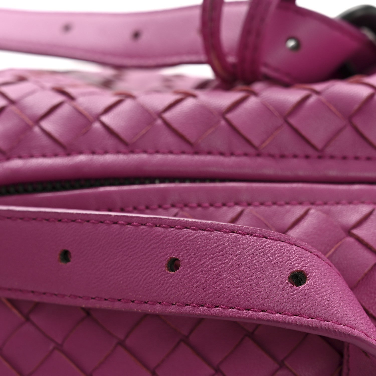 Bottega Veneta Nappa Intrecciato Montaigne Rings Satchel Ametiste 13 of 15