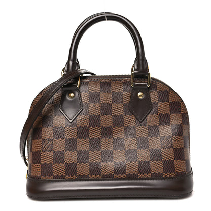 Louis Vuitton Damier Ebene Alma BB 1 of 10