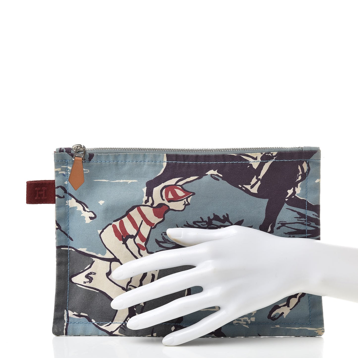 Toile Flat Equator Trousse PM Bleu