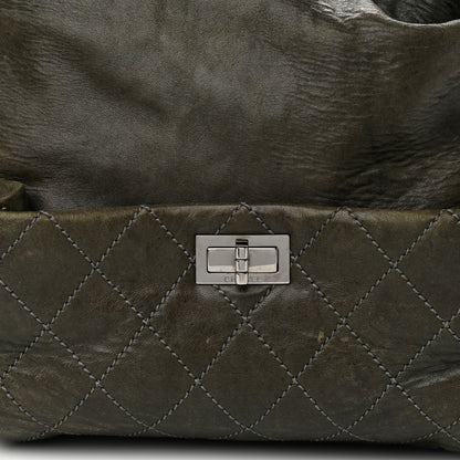 Chanel Lambskin Quilted 8 Knots Hobo Khaki 8 of 12