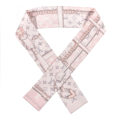 Louis Vuitton Silk Monogram Confidential Bandeau Light Pink 1 of 3