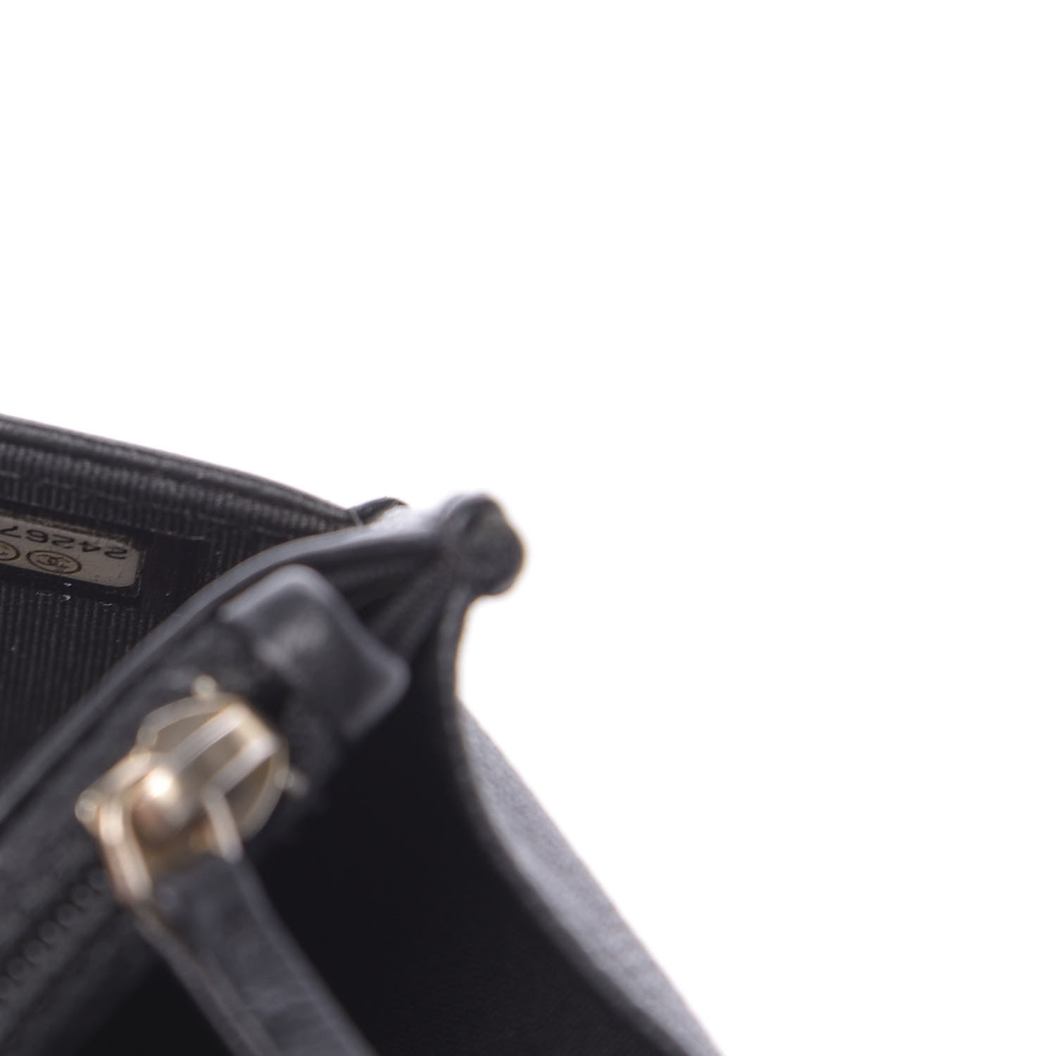 Chanel Caviar Quilted Boy Wallet On Chain WOC Black 8 of 14