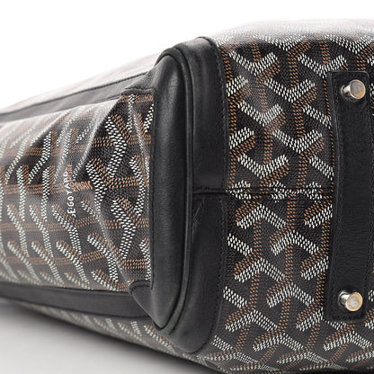 Goyard Goyardine Voltaire Tote Black 9 of 17