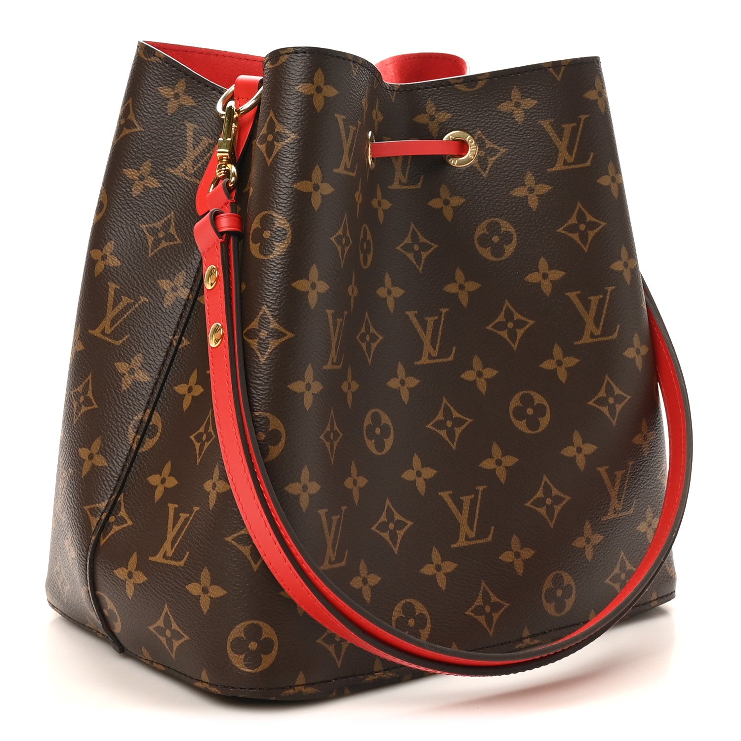 Louis Vuitton Monogram Neonoe MM Coquelicot 3 of 10