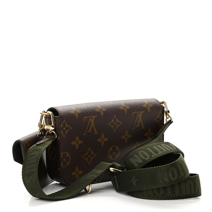 Louis Vuitton Monogram Felicie Strap & Go Kaki 3 of 9