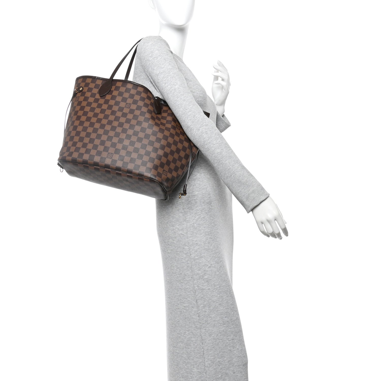 Louis Vuitton Damier Ebene Neo Neverfull MM 3 of 21