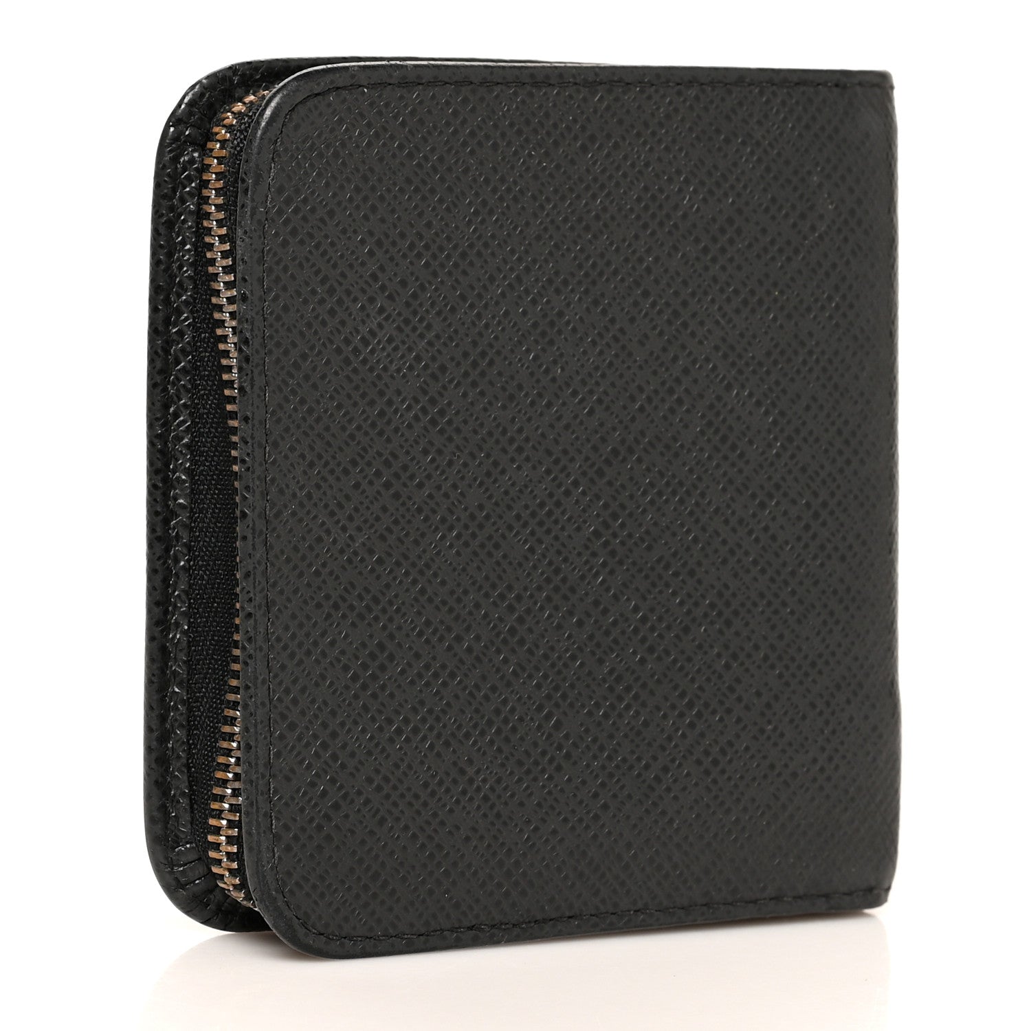 Louis Vuitton Taiga Zip Wallet Black 3 of 9