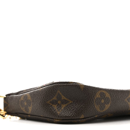 Louis Vuitton Monogram 2022 Christmas Animation Seoul Mini Pochette Accessories Fuchsia 9 of 11