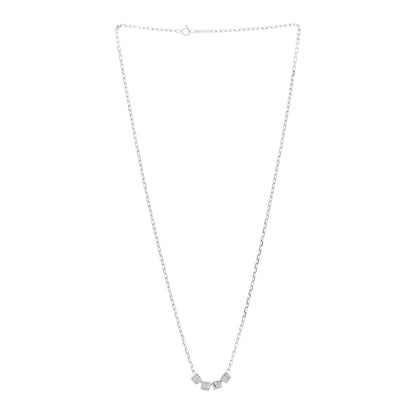 Tiffany Sterling Silver Love Block Pendant Necklace 3 of 4
