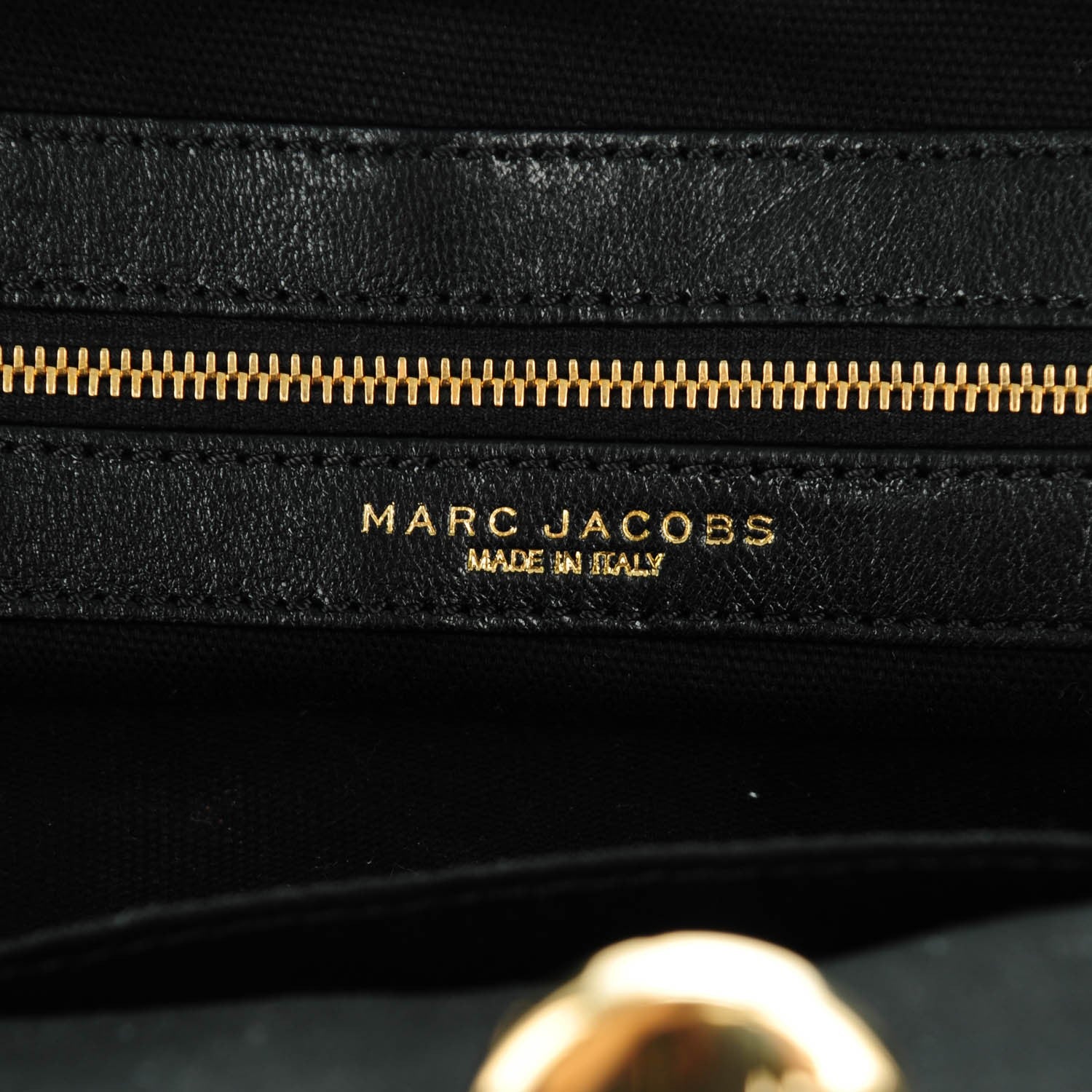 Marc Jacobs Calfskin Quilted Stam Black 6 of 7