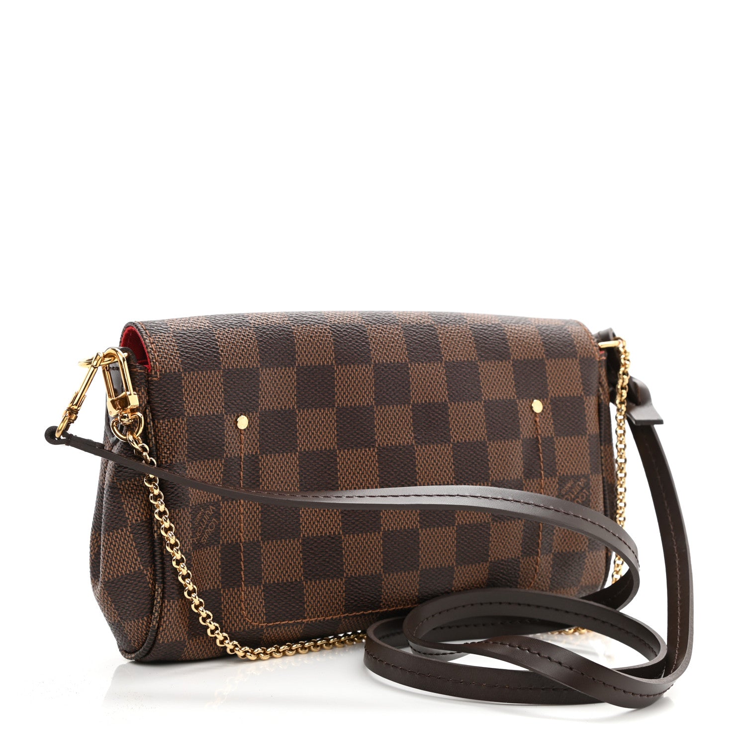 Louis Vuitton Damier Ebene Favorite PM 3 of 9
