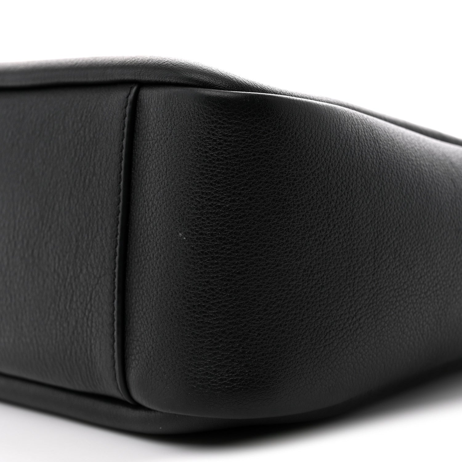 Saint Laurent Smooth Calfskin Small Le 5 A 7 Soft Hobo  Black 10 of 11