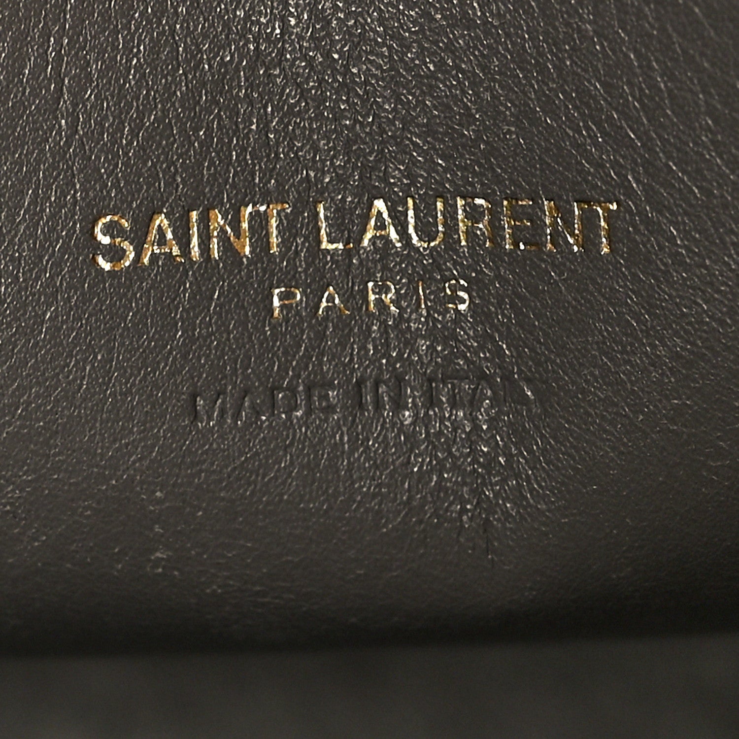 Saint Laurent Calfskin Monogram Baby Cabas Fog 6 of 22