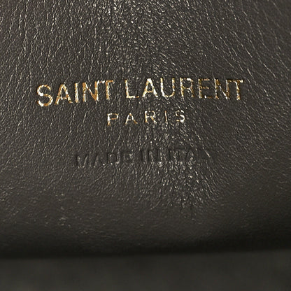 Saint Laurent Calfskin Monogram Baby Cabas Fog 6 of 22