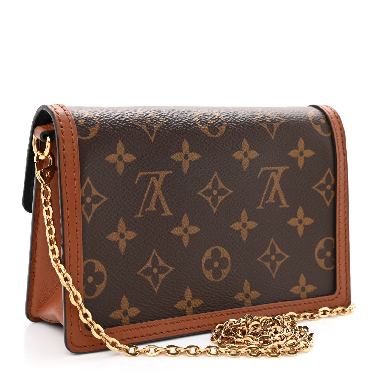 Reverse Monogram Dauphine Chain Wallet