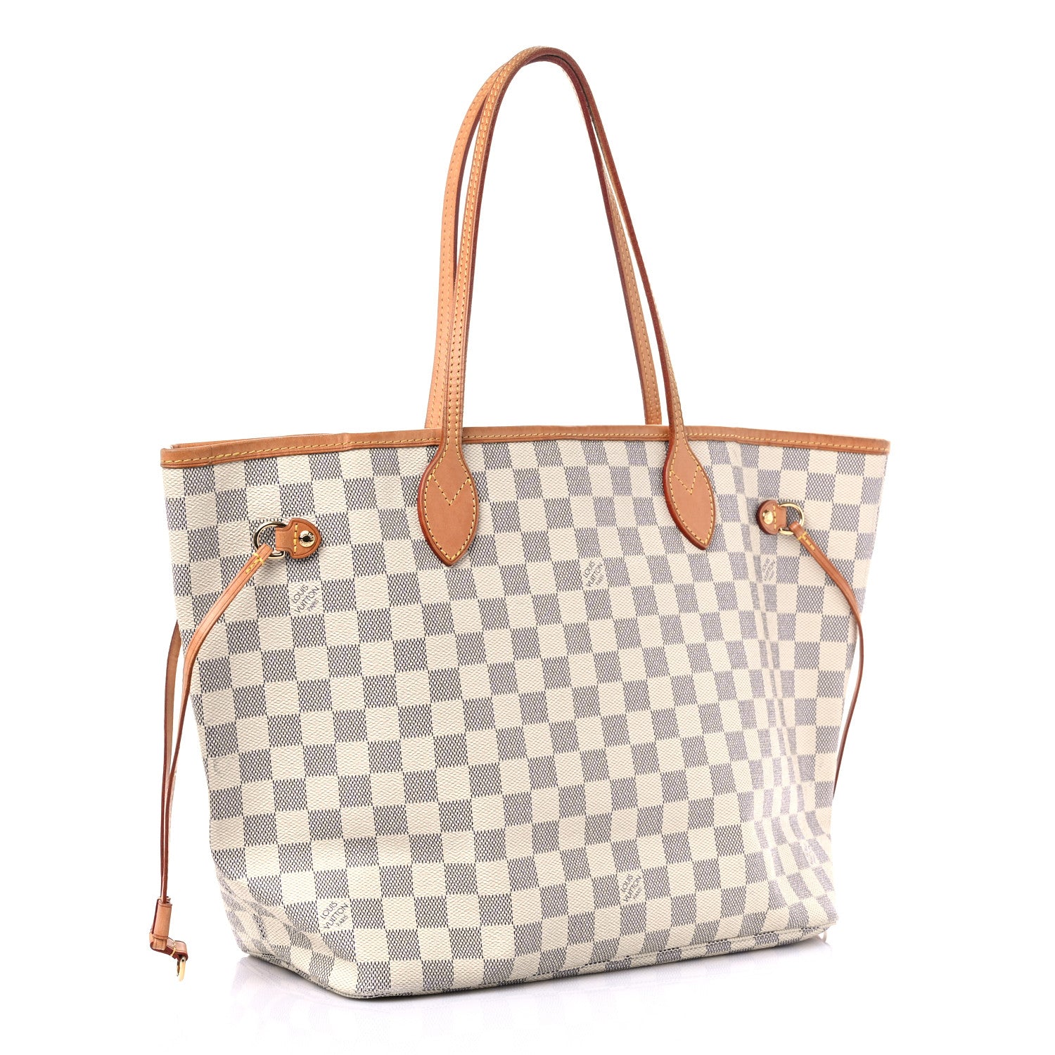 Louis Vuitton Damier Azur Neverfull MM 3 of 20