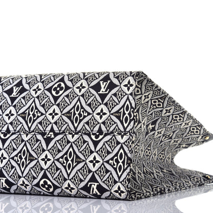 Louis Vuitton Jacquard Since 1854 Onthego GM Grey 9 of 10